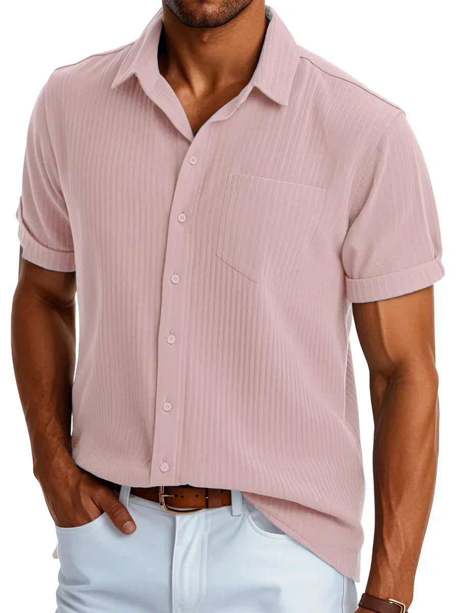 Men's Short Sleeve Casual Shirt