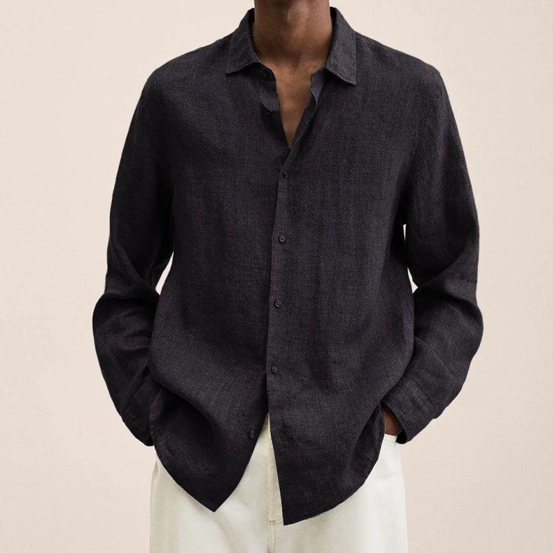 Elegant Men's Linen Shirt