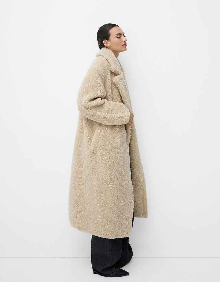 Lucy | Oversized Teddy Jacket for Winter Warmth