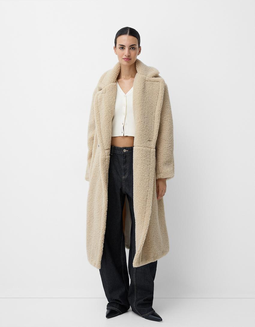 Lucy | Oversized Teddy Jacket for Winter Warmth