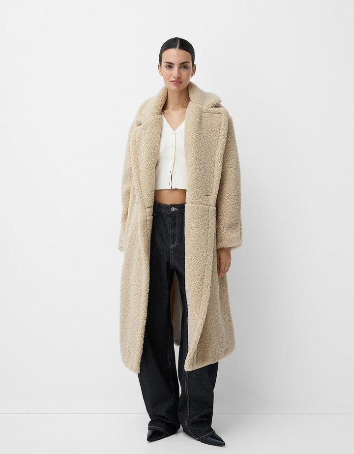 Lucy | Oversized Teddy Jacket for Winter Warmth