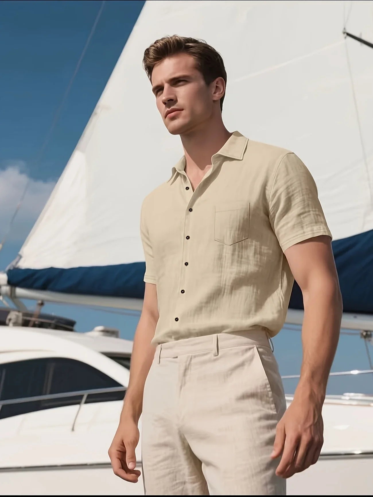 Ethan | Linen shirt for summer