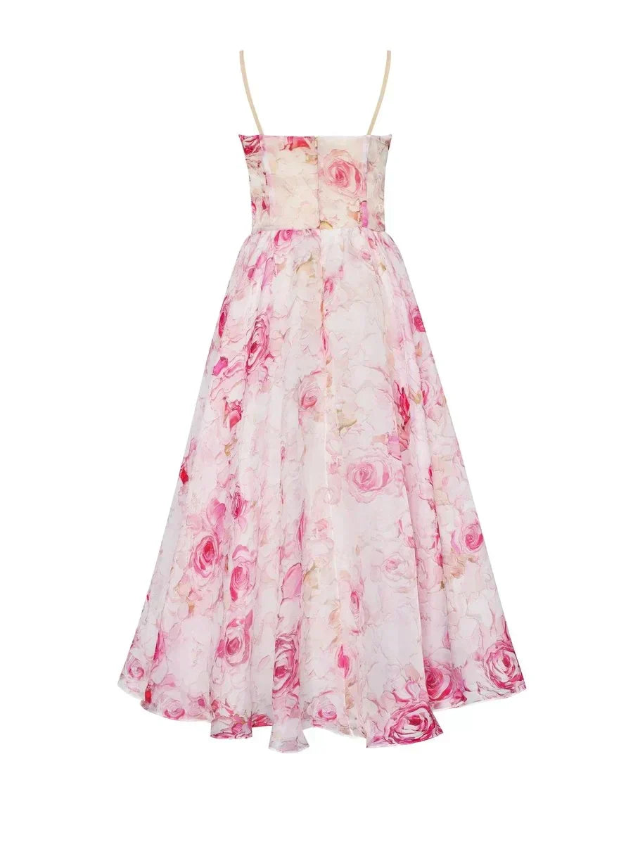 Marcia | Chic Midi Dress with Tailored Silhouette