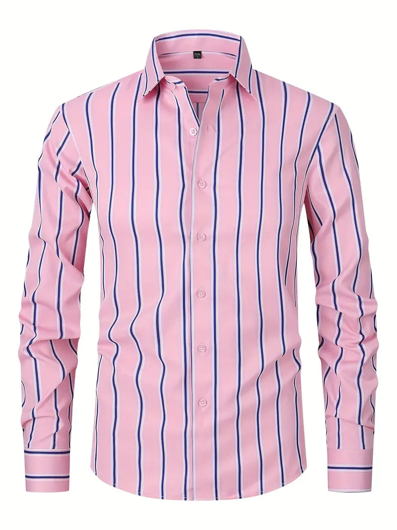 Liam – Striped Cotton Shirt