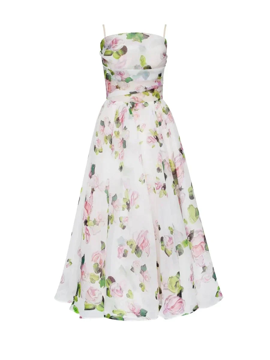 Marcia | Chic Midi Dress with Tailored Silhouette