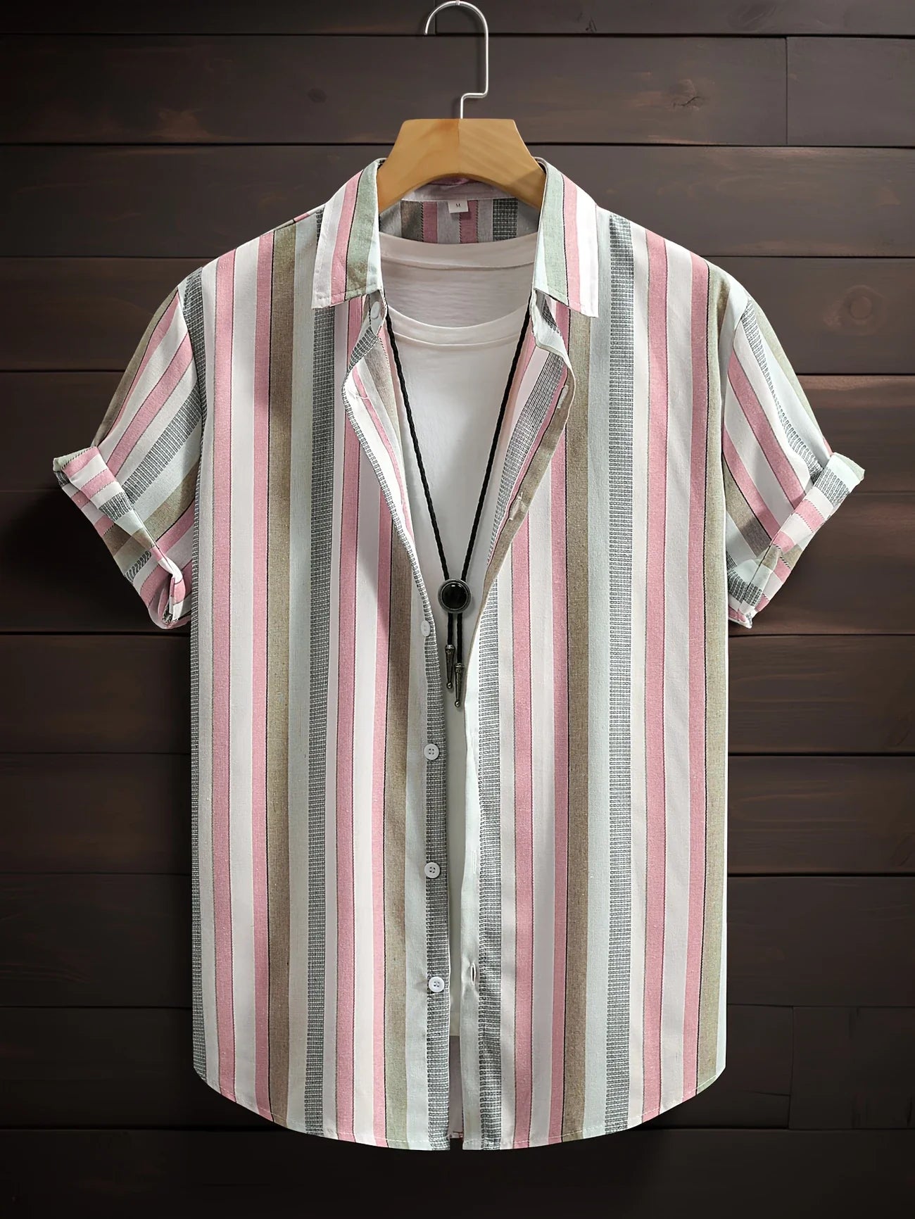 Thomas | Striped Short-Sleeve Shirt