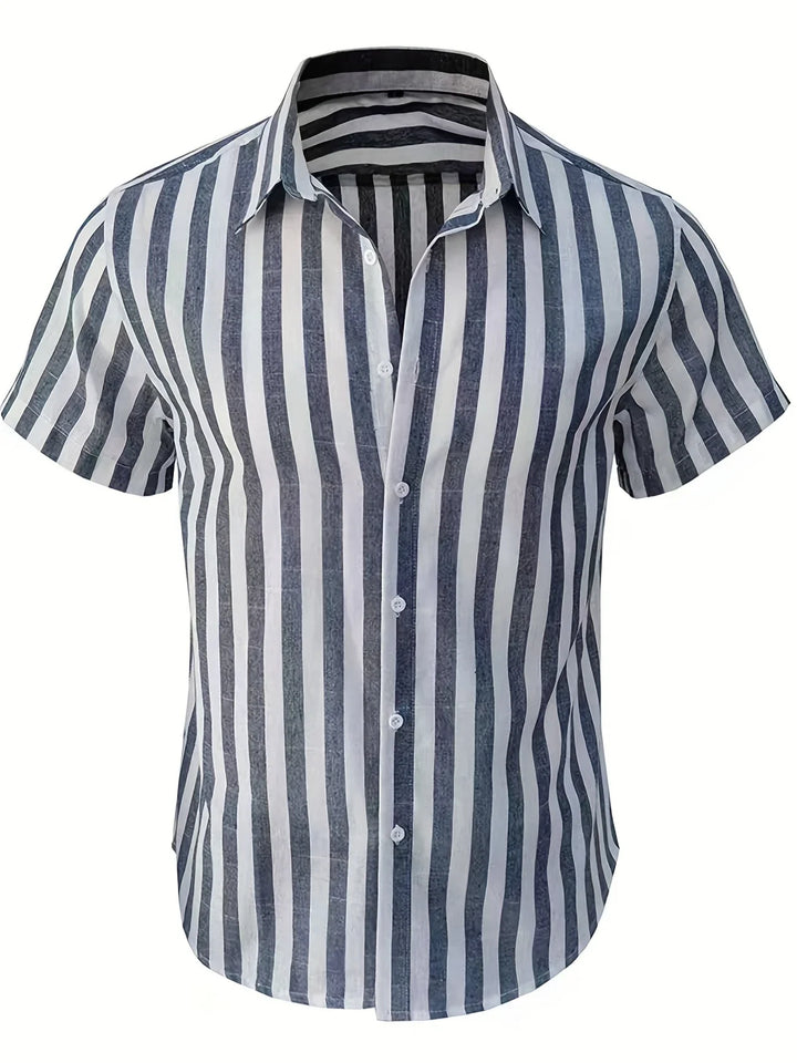 Harry | Striped Short-Sleeve Shirt