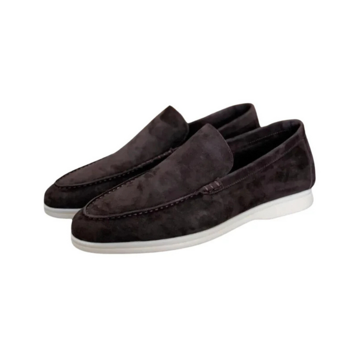 Old Money Suede Loafers for Men