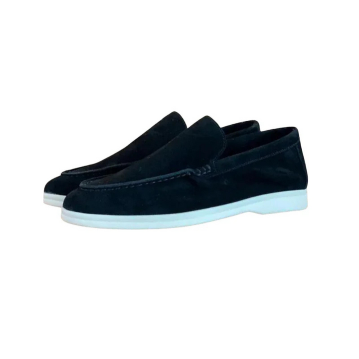 Old Money Suede Loafers for Men
