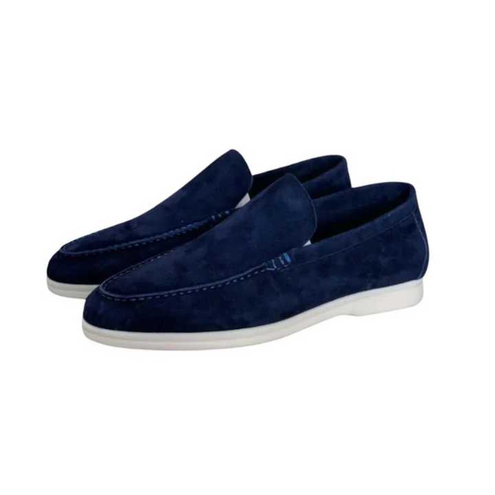 Old Money Suede Loafers for Men