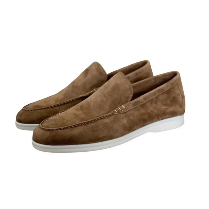 Old Money Suede Loafers for Men