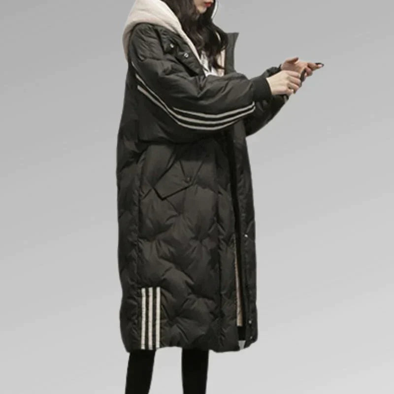 Iris | Long Quilted Wintercoat for Women