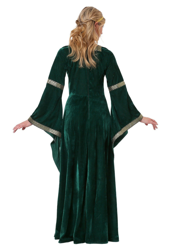 Traditional Royal Halloween Costume Dress | Maxi
