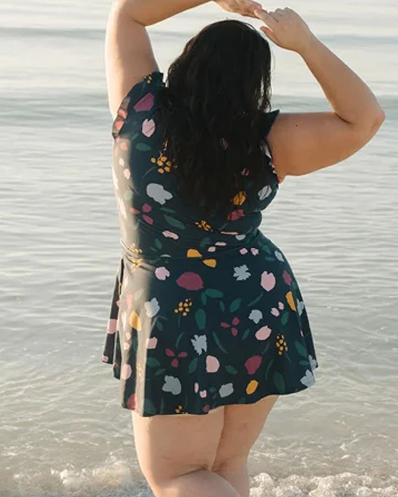 Women's Swimsuit with Built-in Bra