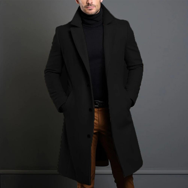 Ethan | Wool winter coat for men