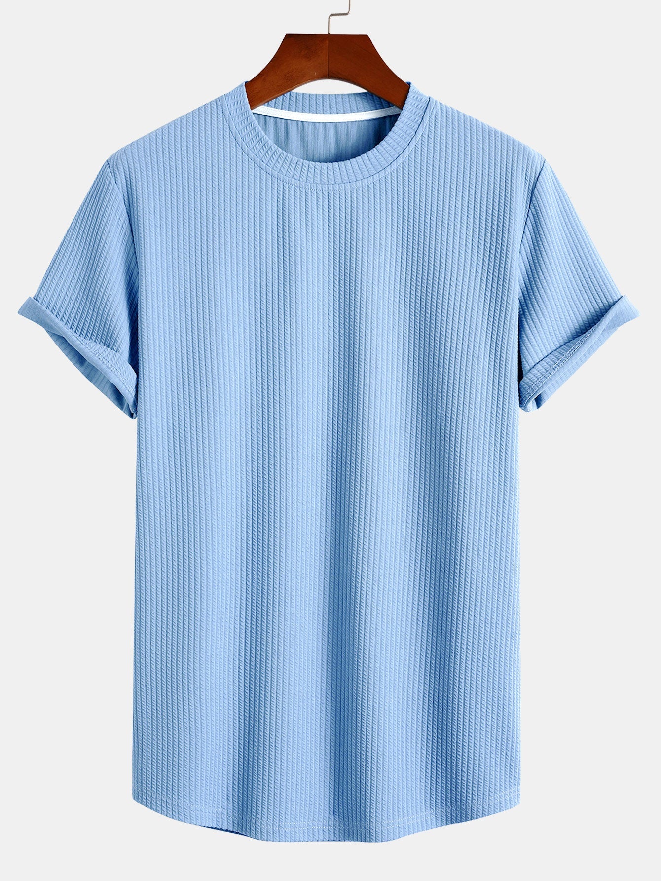 Muscle-Fit T-Shirt for Men with Stretch