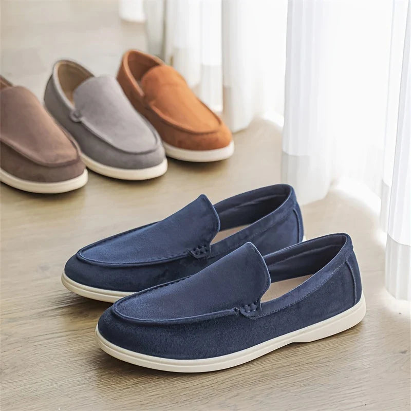 Logan | Suede Loafers