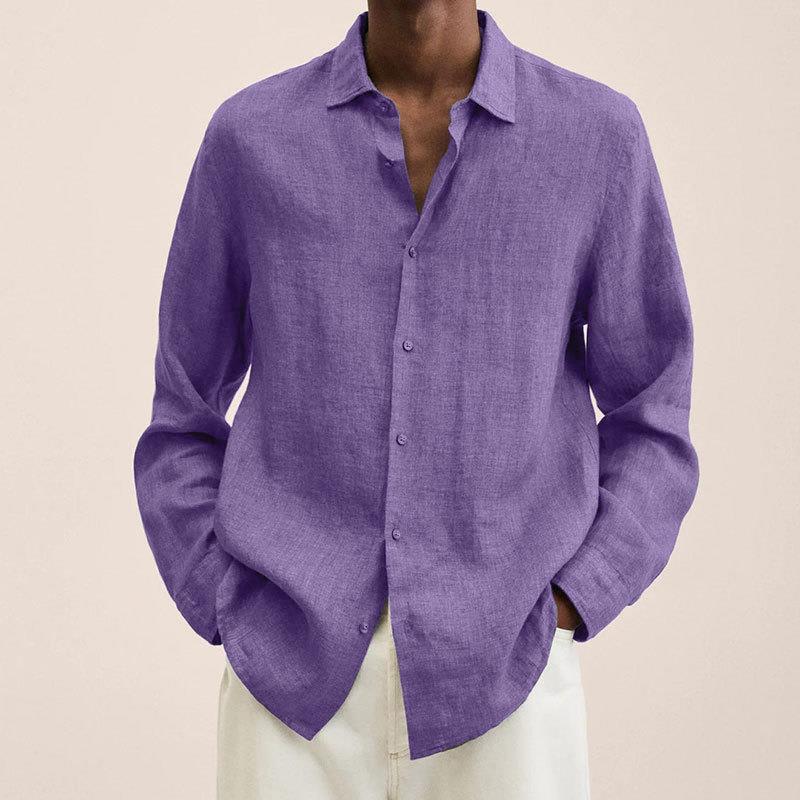 Elegant Men's Linen Shirt