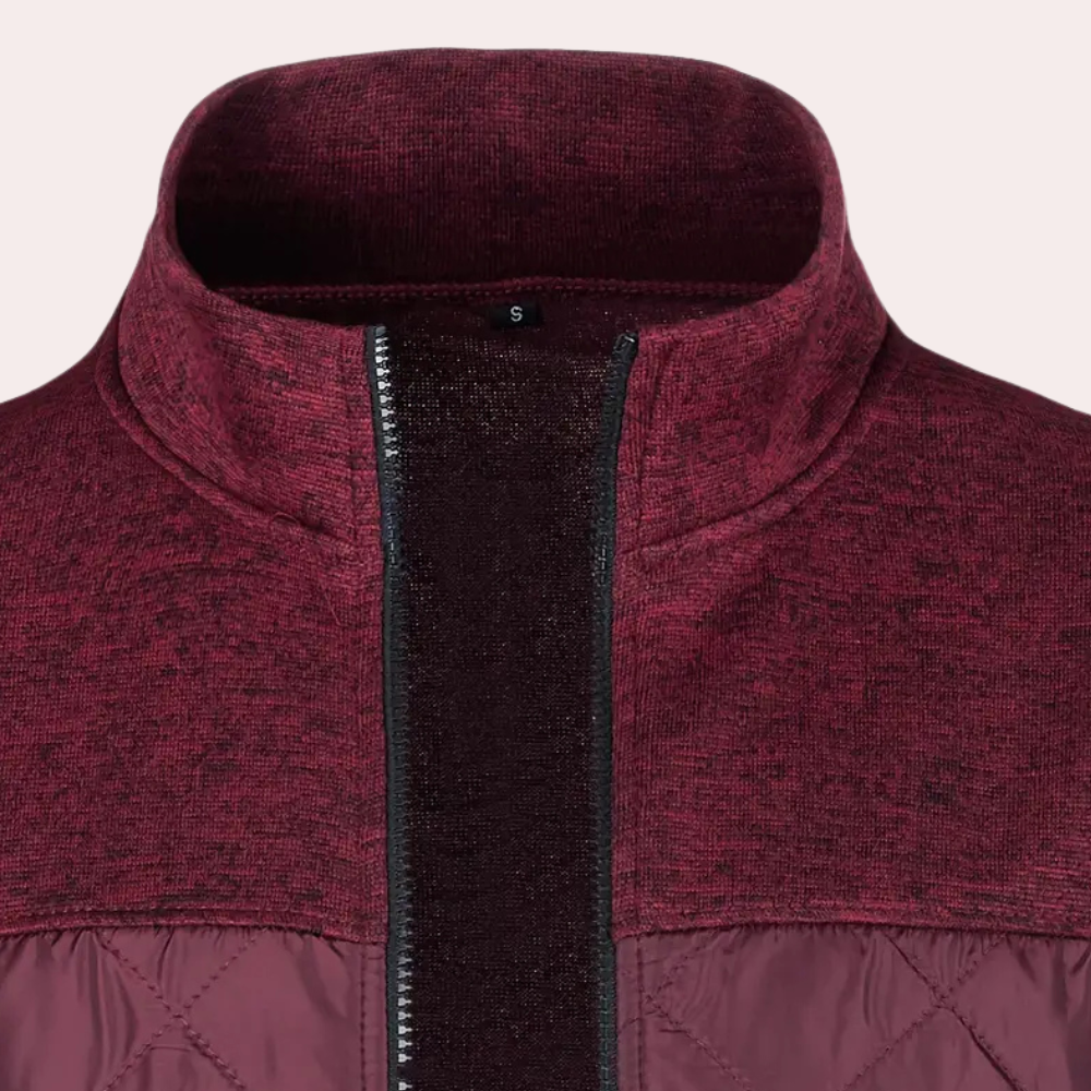 Asher | Modern Zipper Cardigan for Men