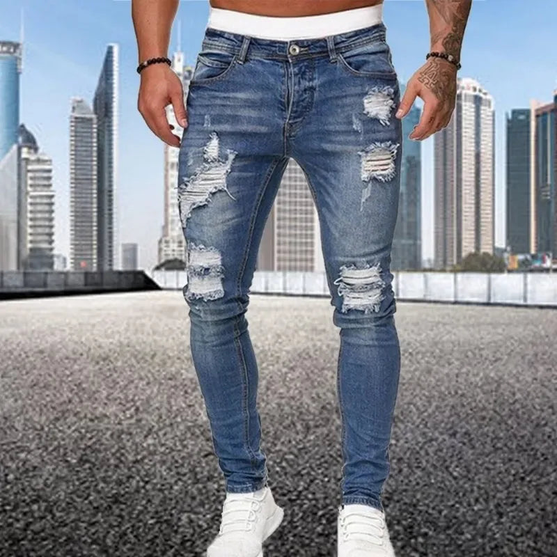 Thomas | Distressed skinny jeans for men