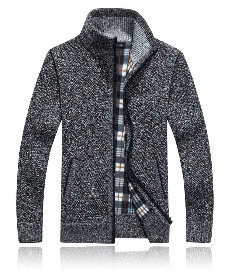 Elliot | Men's Zipper Cardigan