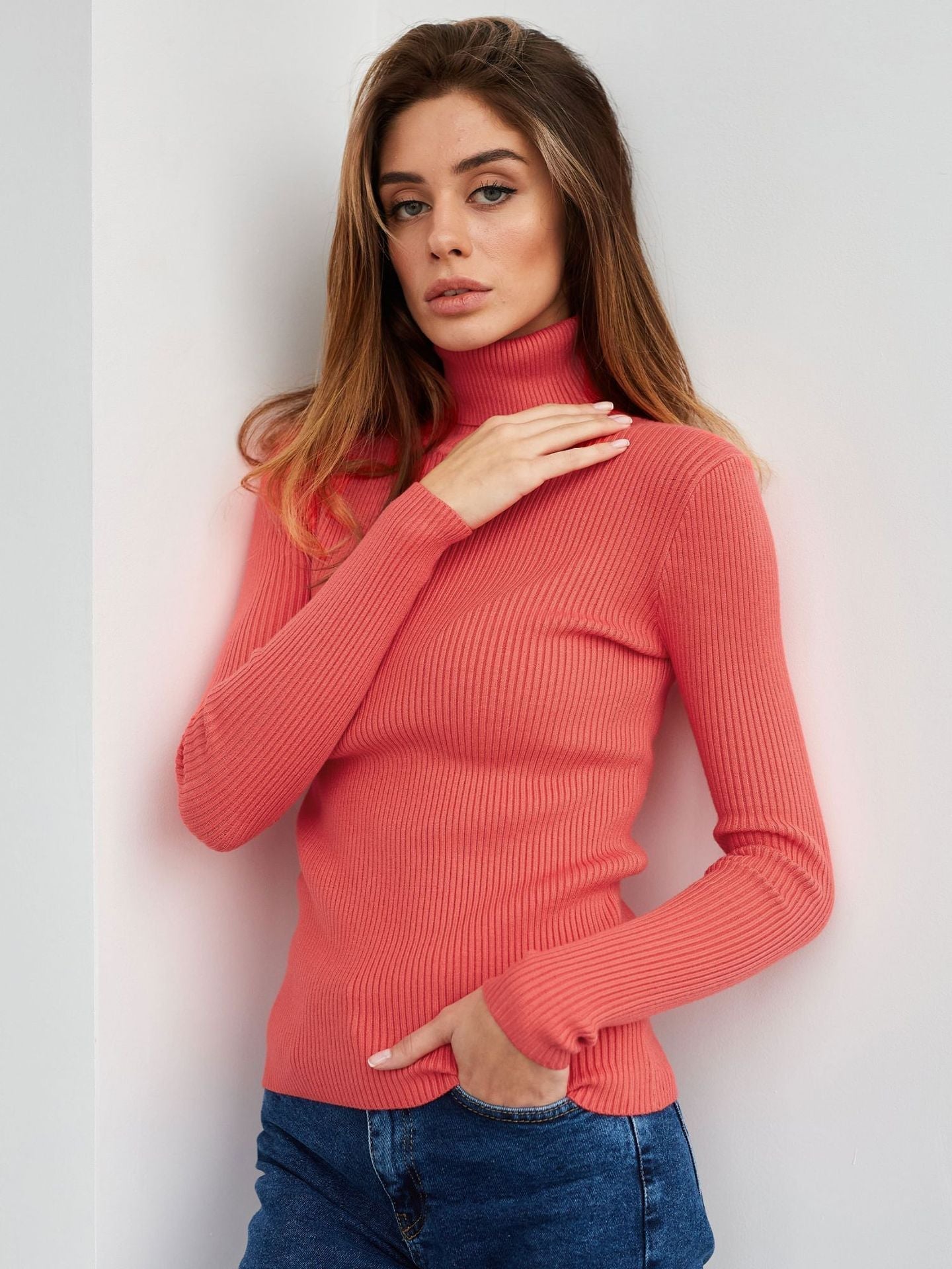 Ava | Winter-Ready Women's Classic Turtleneck Sweater