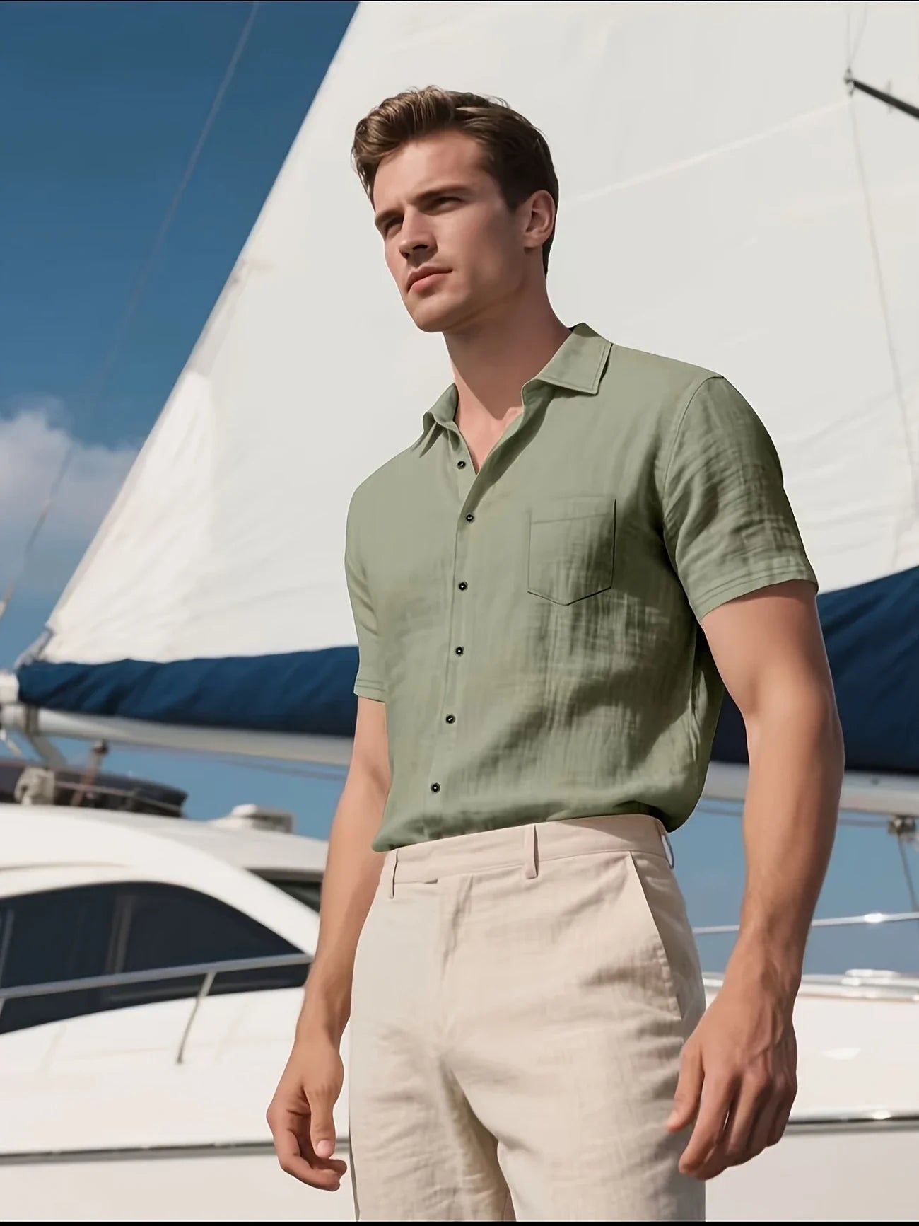 Ethan | Linen shirt for summer