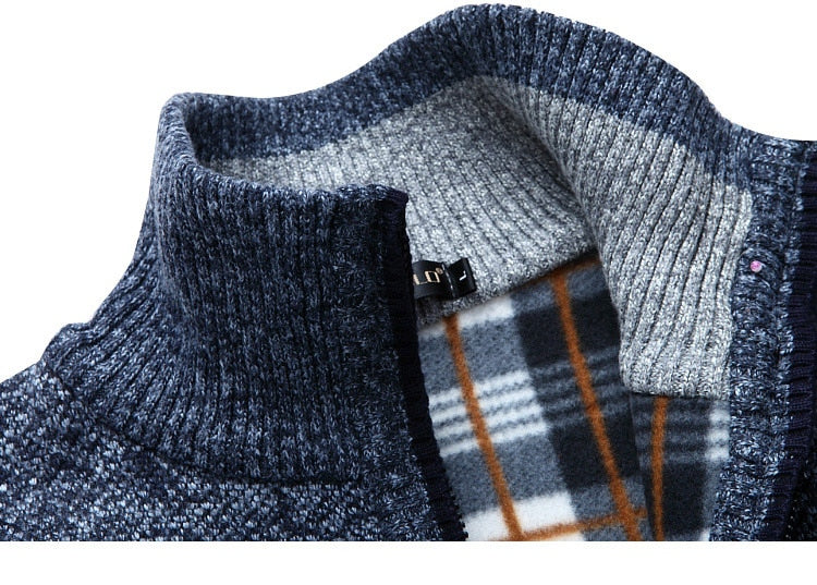 Elliot | Men's Zipper Cardigan
