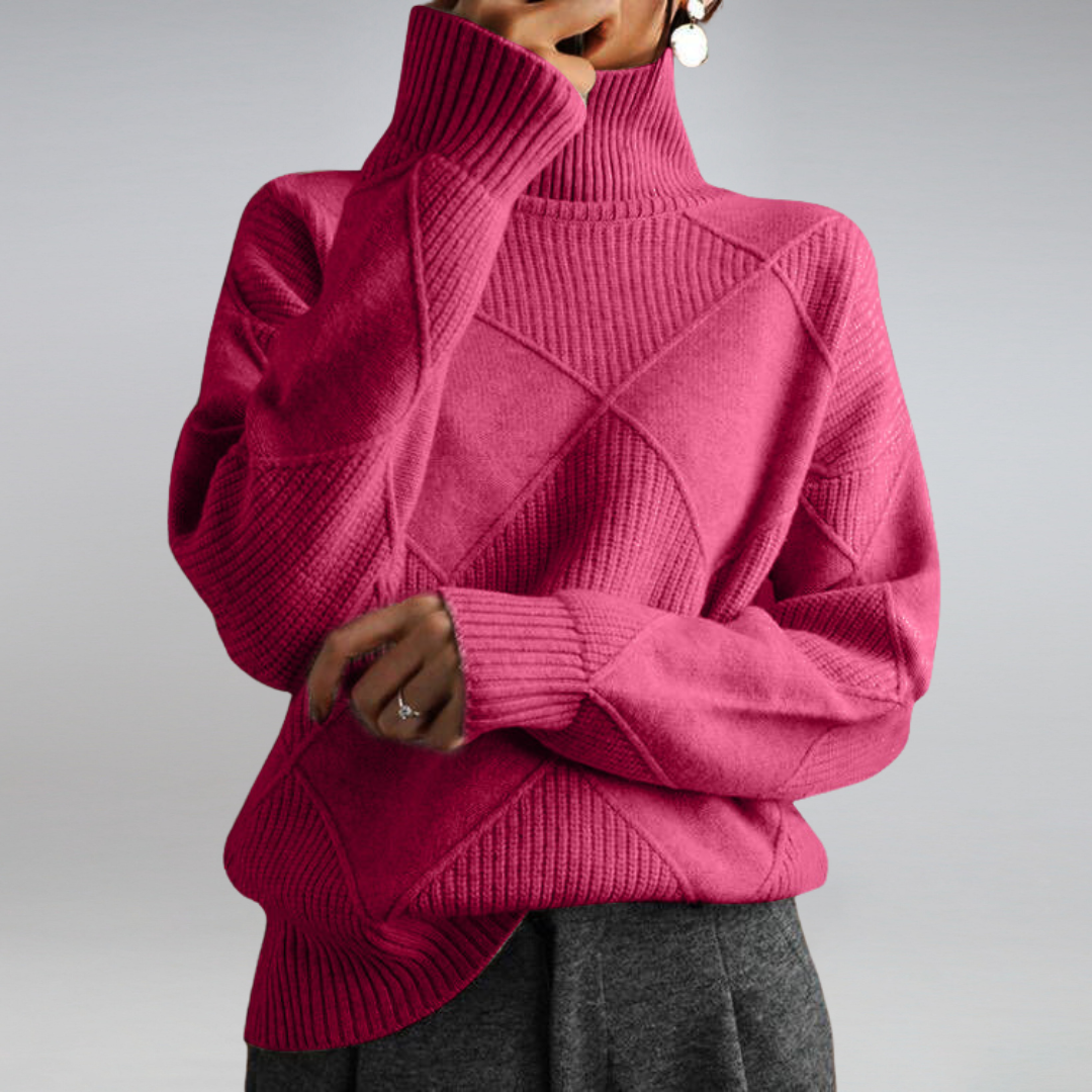 Hope | Winter-Ready Women's Cashmere Turtleneck Sweater