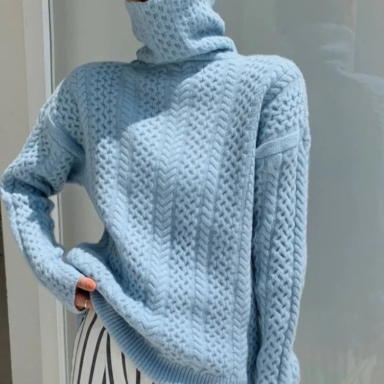 May | Cozy Women's Turtleneck Sweater for Winter