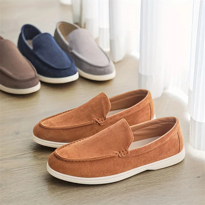 Logan | Suede Loafers
