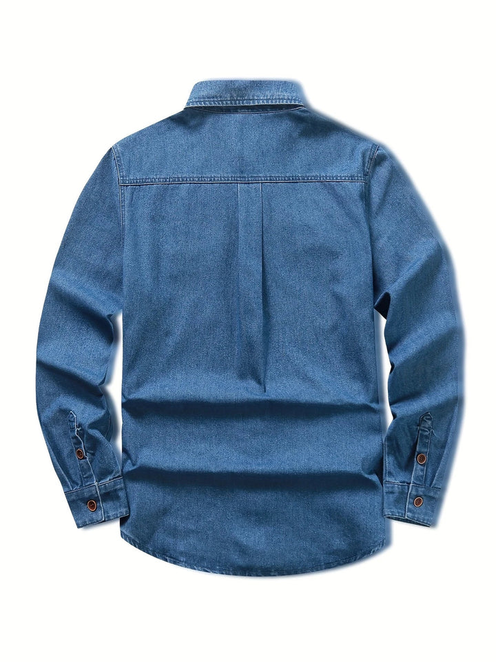 James | Denim shirt for men