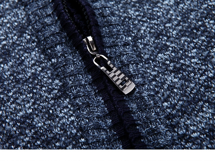 Elliot | Men's Zipper Cardigan