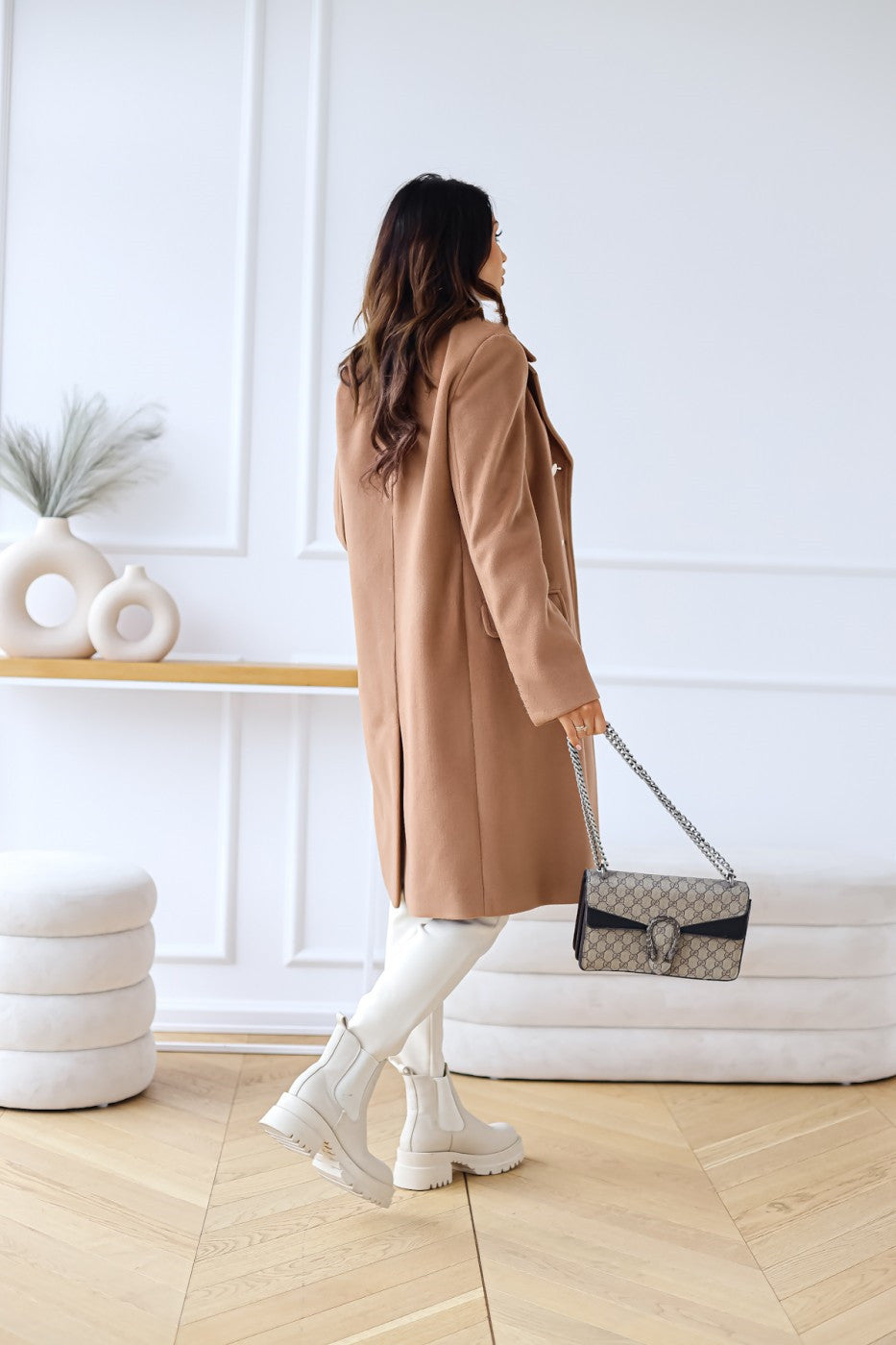 Luna | Classic Double-Breasted Women's Trenchcoat