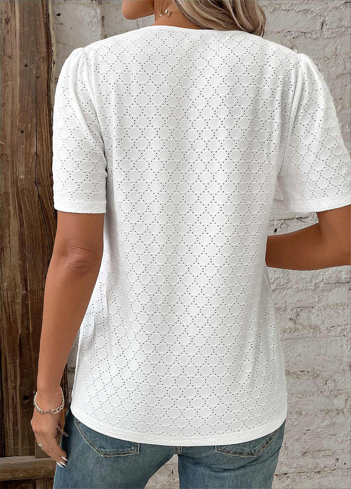 Karen | Chic Patchwork Top for Trendsetters