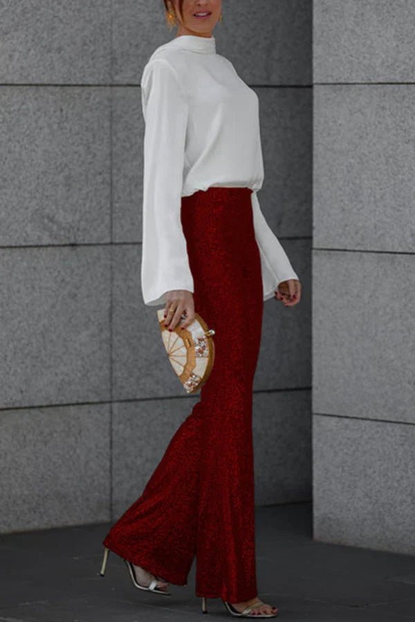 Emma – Women's Glitter Trousers
