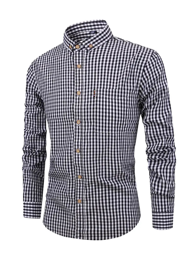 Michael – Striped Cotton Shirt