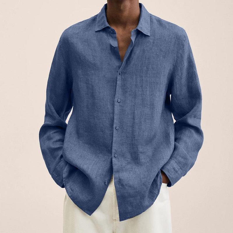 Elegant Men's Linen Shirt