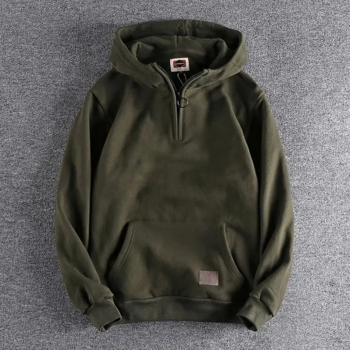 Jack | Men's Casual Warm Winter Hoodie | Half Zip