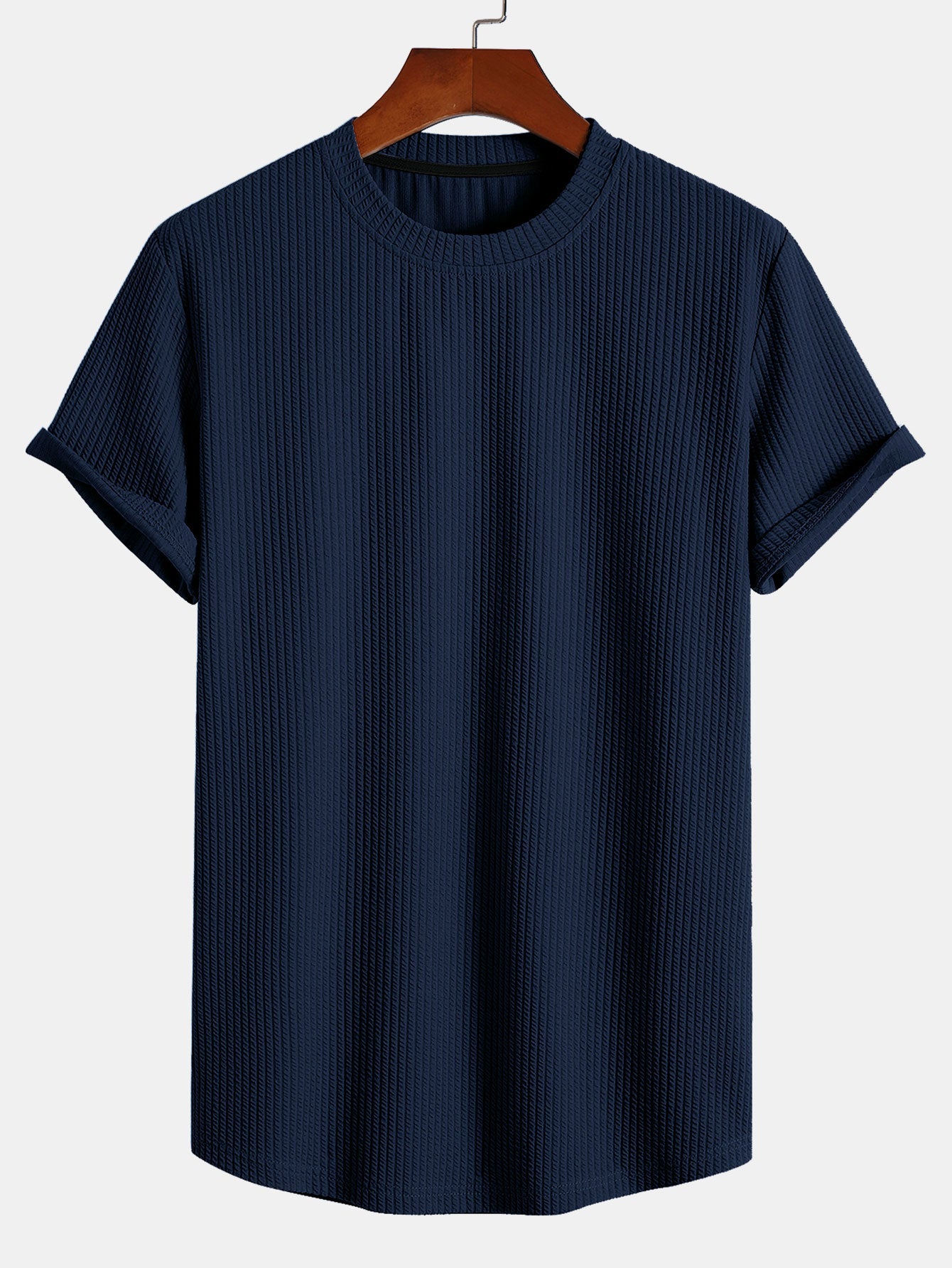 Muscle-Fit T-Shirt for Men with Stretch