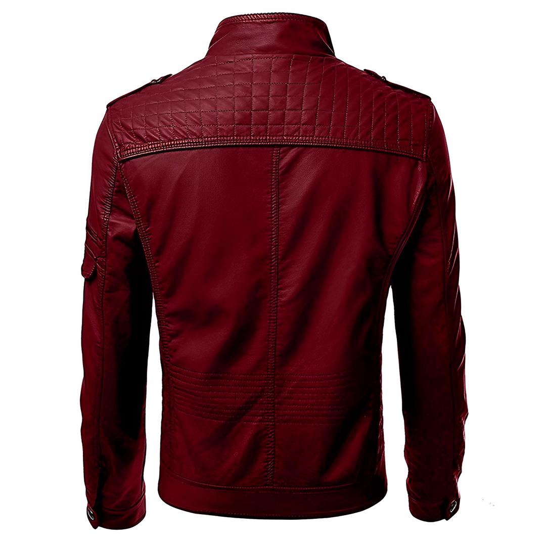 Mathéo | Luxurious Leather Jacket for Men