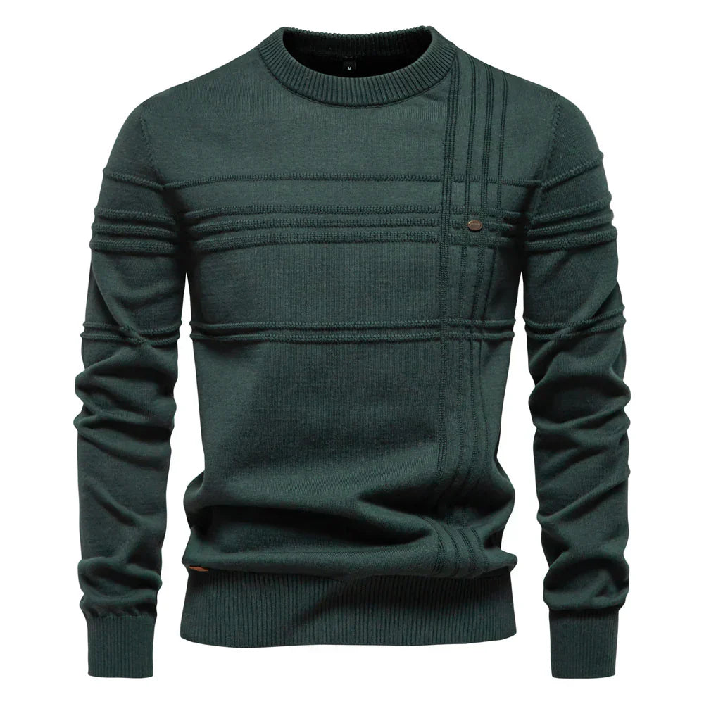Joseph | Men's Sweater with Chest Pattern