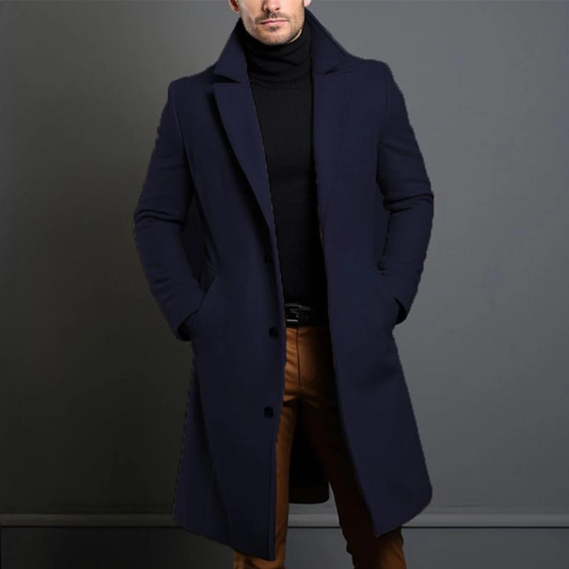 Ethan | Wool winter coat for men