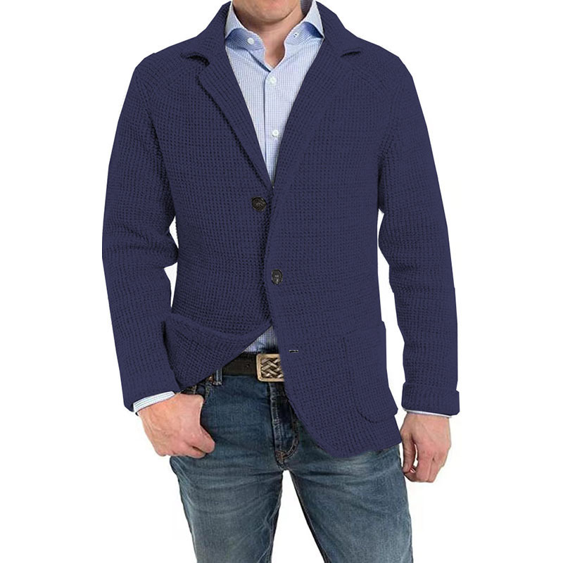 David | Men's Knitted Cardigan Sweater