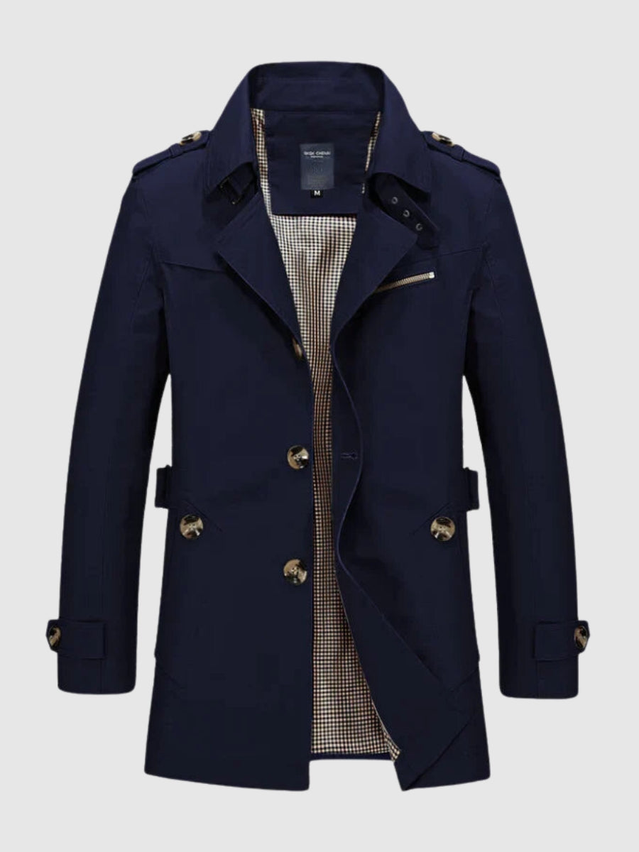 Axel | Men's Waterproof Rain Jacket | Cotton | Stylish & Versatile