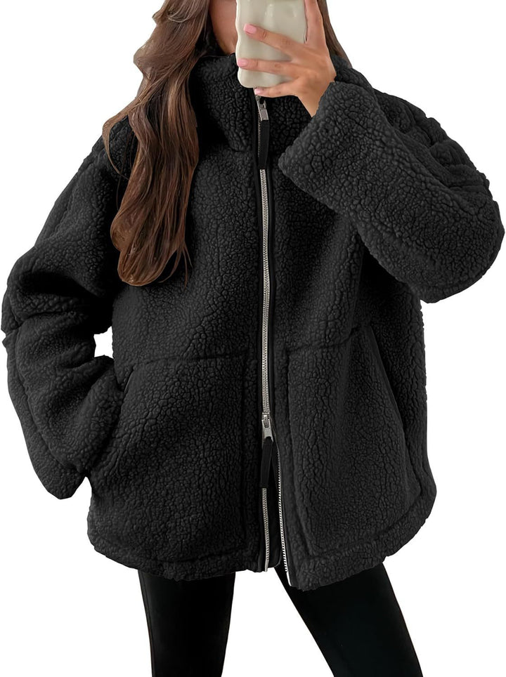 Luna | Cozy Fleece Jacket with Zipper for Winter