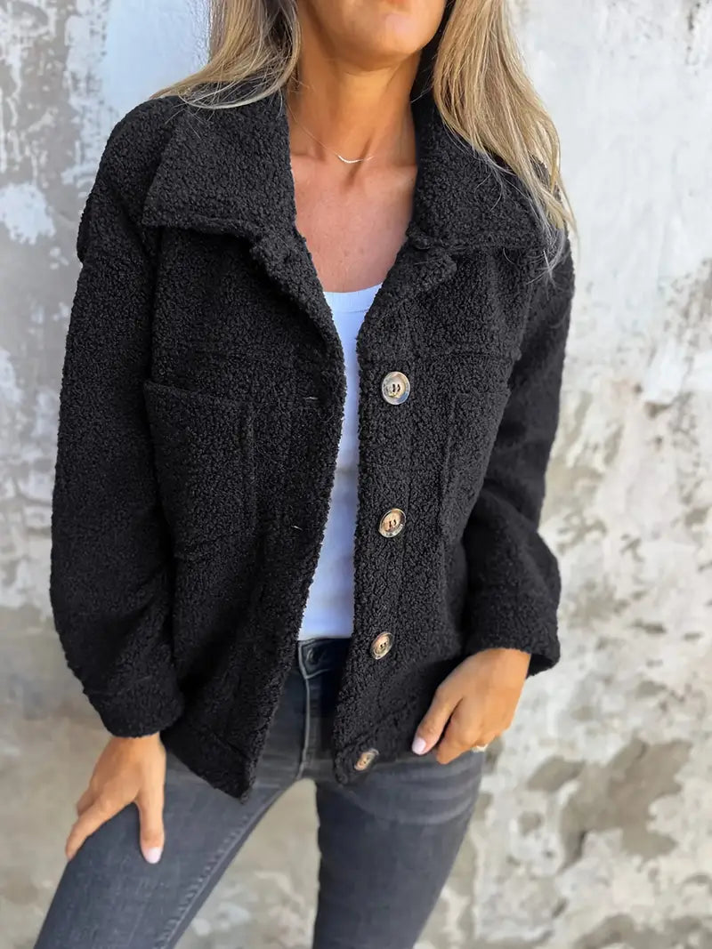 Jade | Jade Long Teddy Coat for a Casual Look