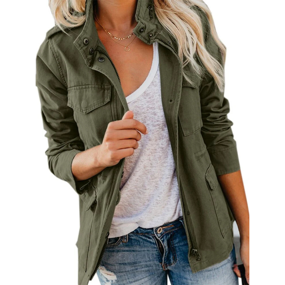 Faith | Modern Women's Zip-Up Transitional Jacket