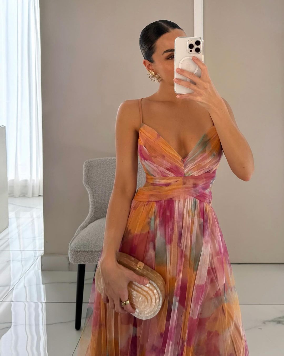 Elegant Floral Dress for Women