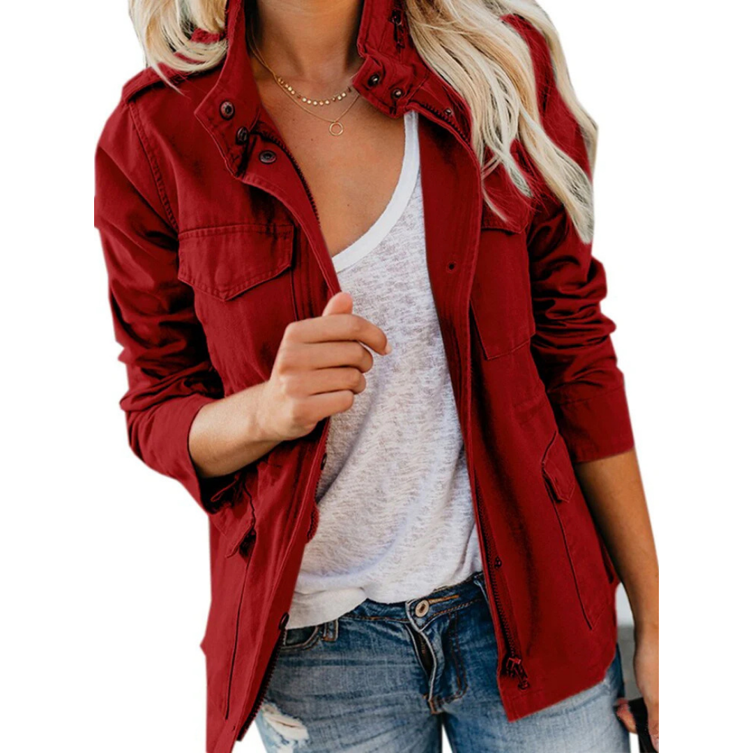 Faith | Modern Women's Zip-Up Transitional Jacket